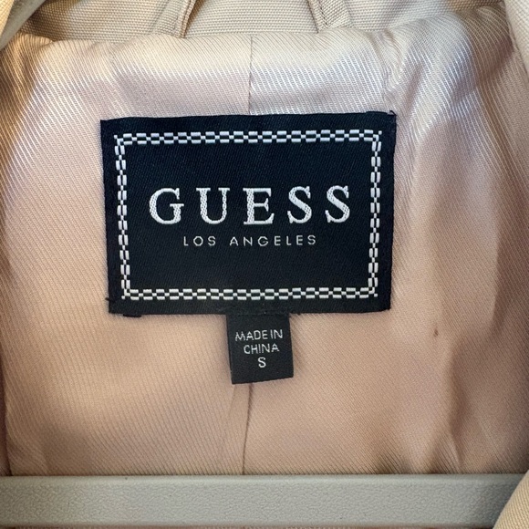 Guess Tan Trench Coat - Picture 2 of 7